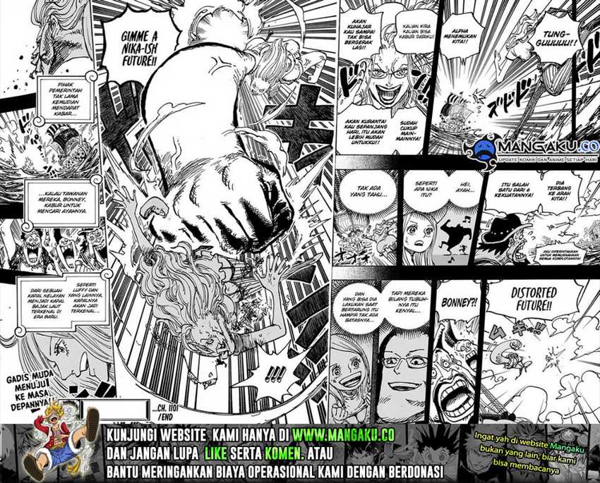 One Piece Chapter 1101 - halaman 11
