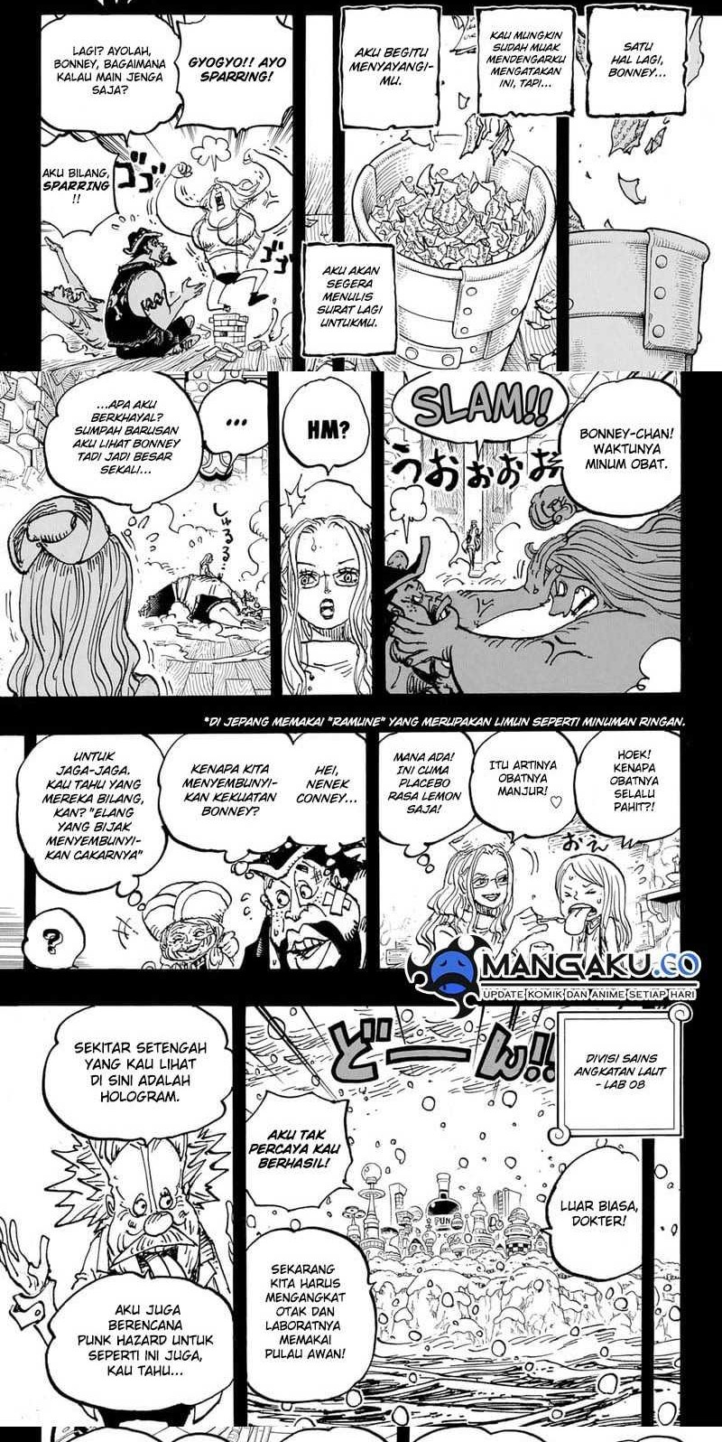 One Piece Chapter 1101 - halaman 6