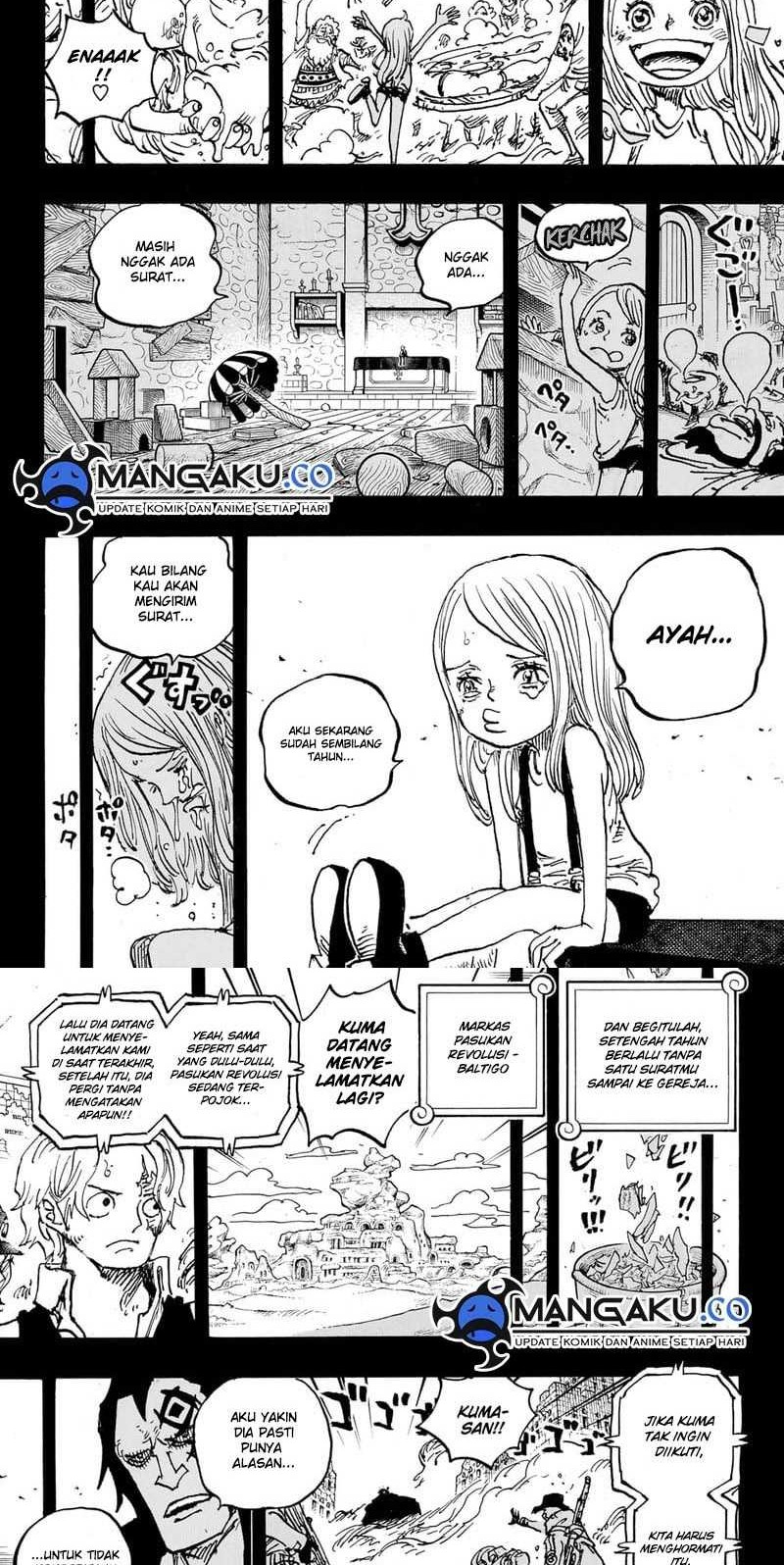 One Piece Chapter 1101 - halaman 8