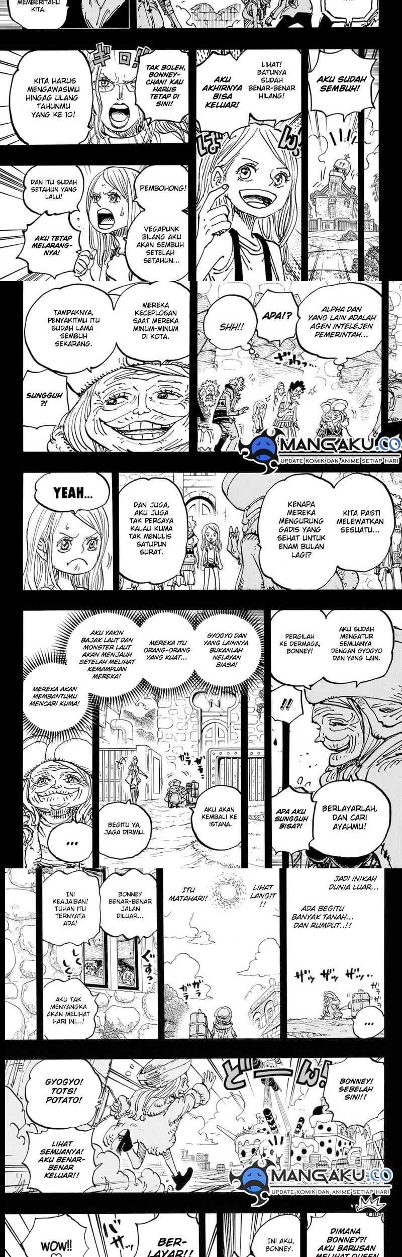 One Piece Chapter 1101 - halaman 9