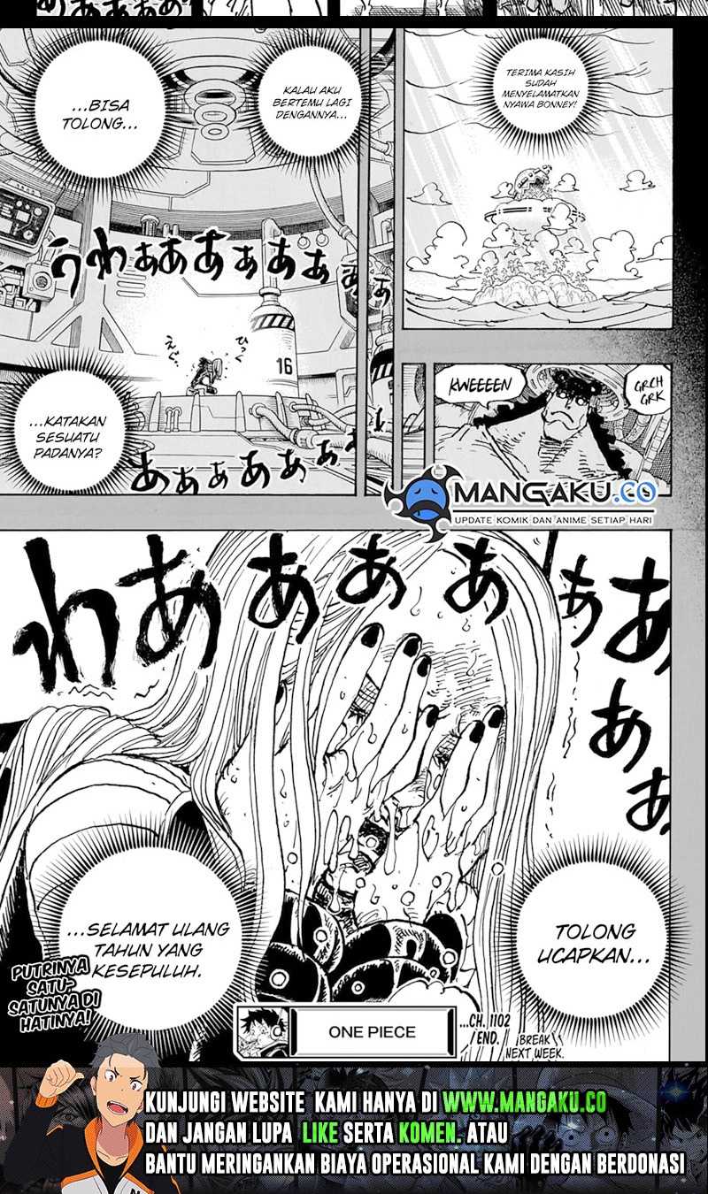 One Piece Chapter 1102 - halaman 11