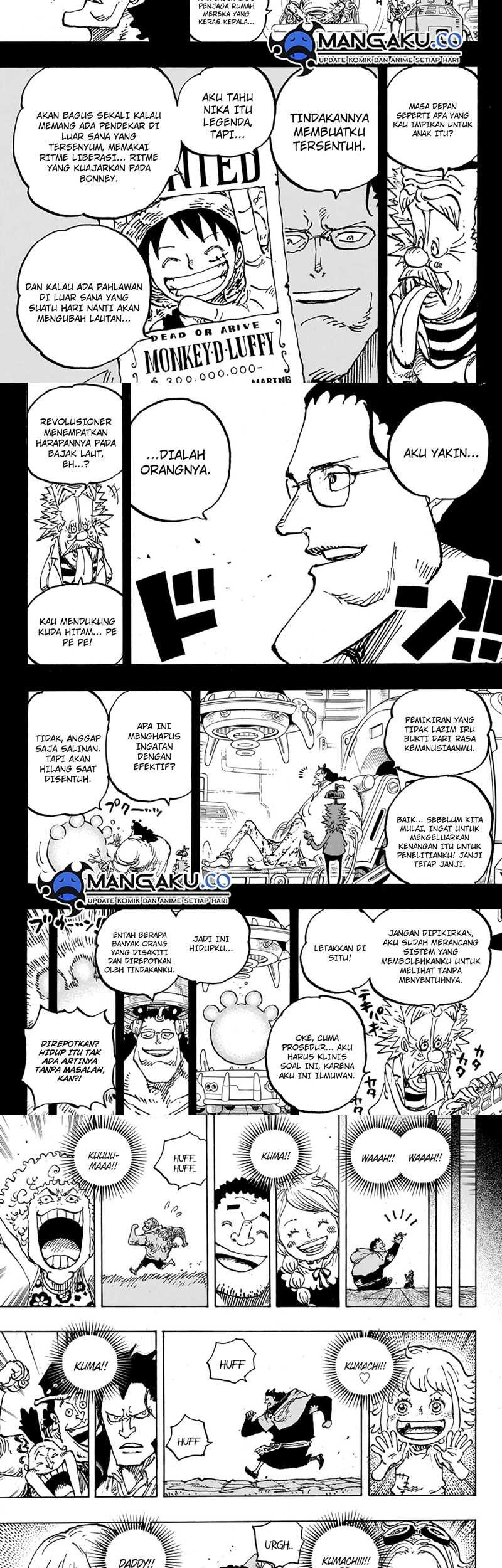One Piece Chapter 1102 - halaman 9