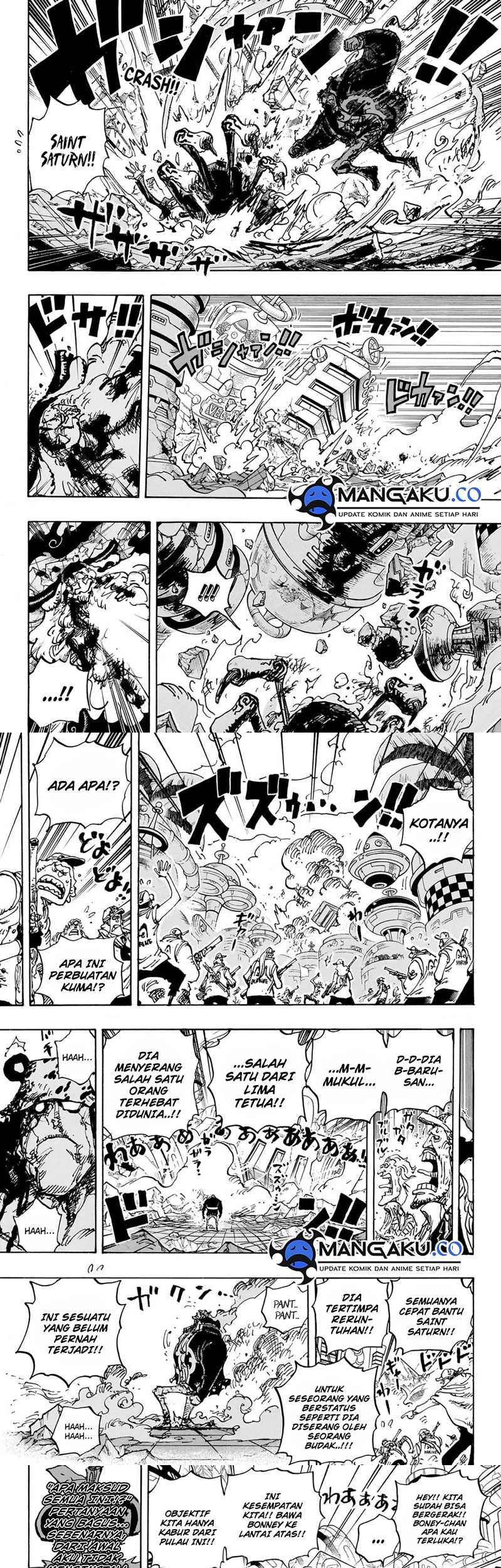 One Piece Chapter 1104 - halaman 4