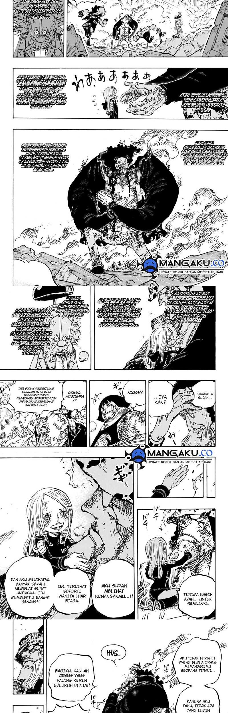 One Piece Chapter 1104 - halaman 5