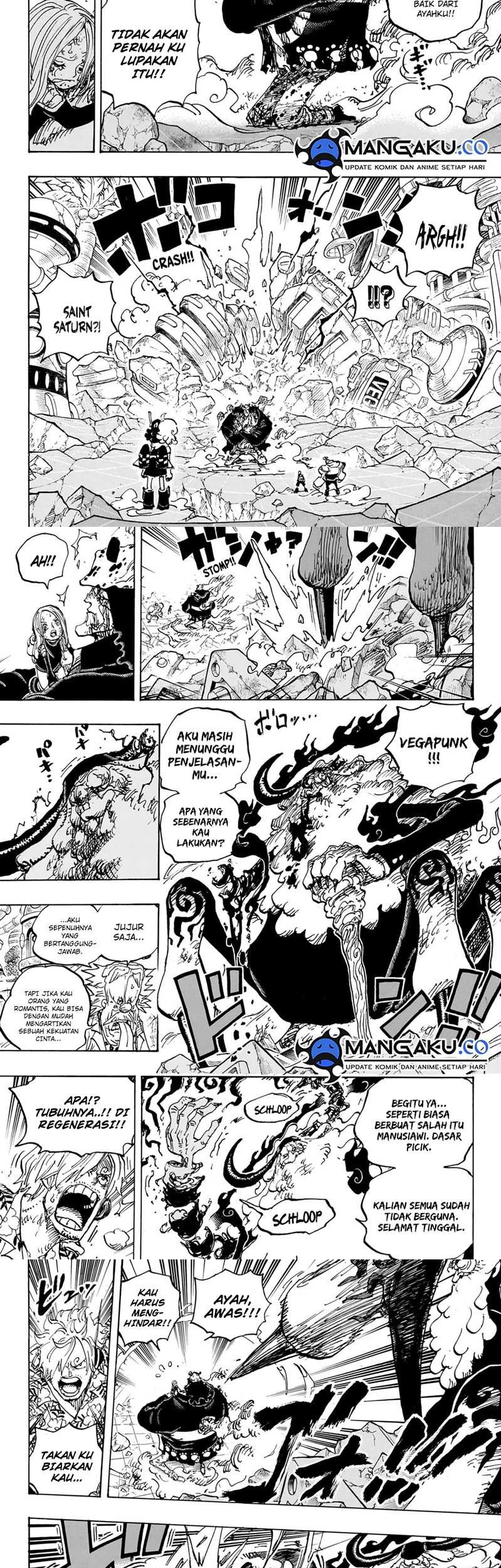 One Piece Chapter 1104 - halaman 6