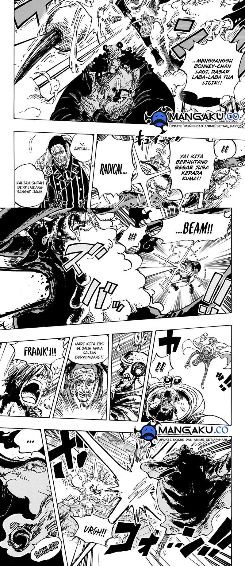 One Piece Chapter 1104 - halaman 7