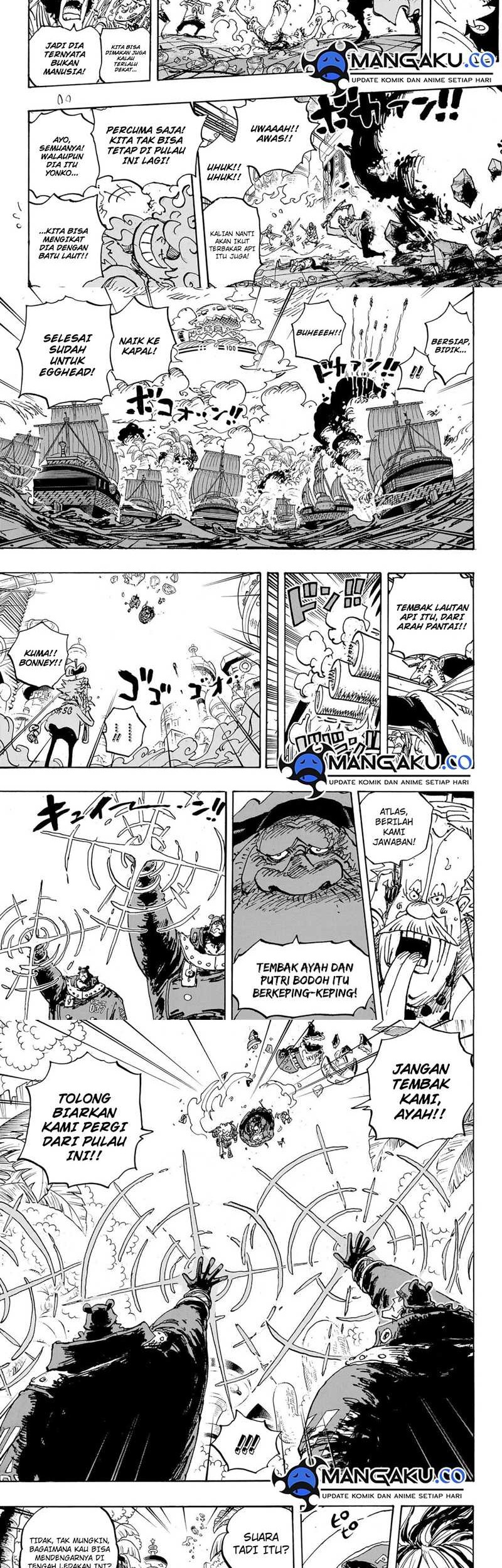One Piece Chapter 1106 - halaman 2