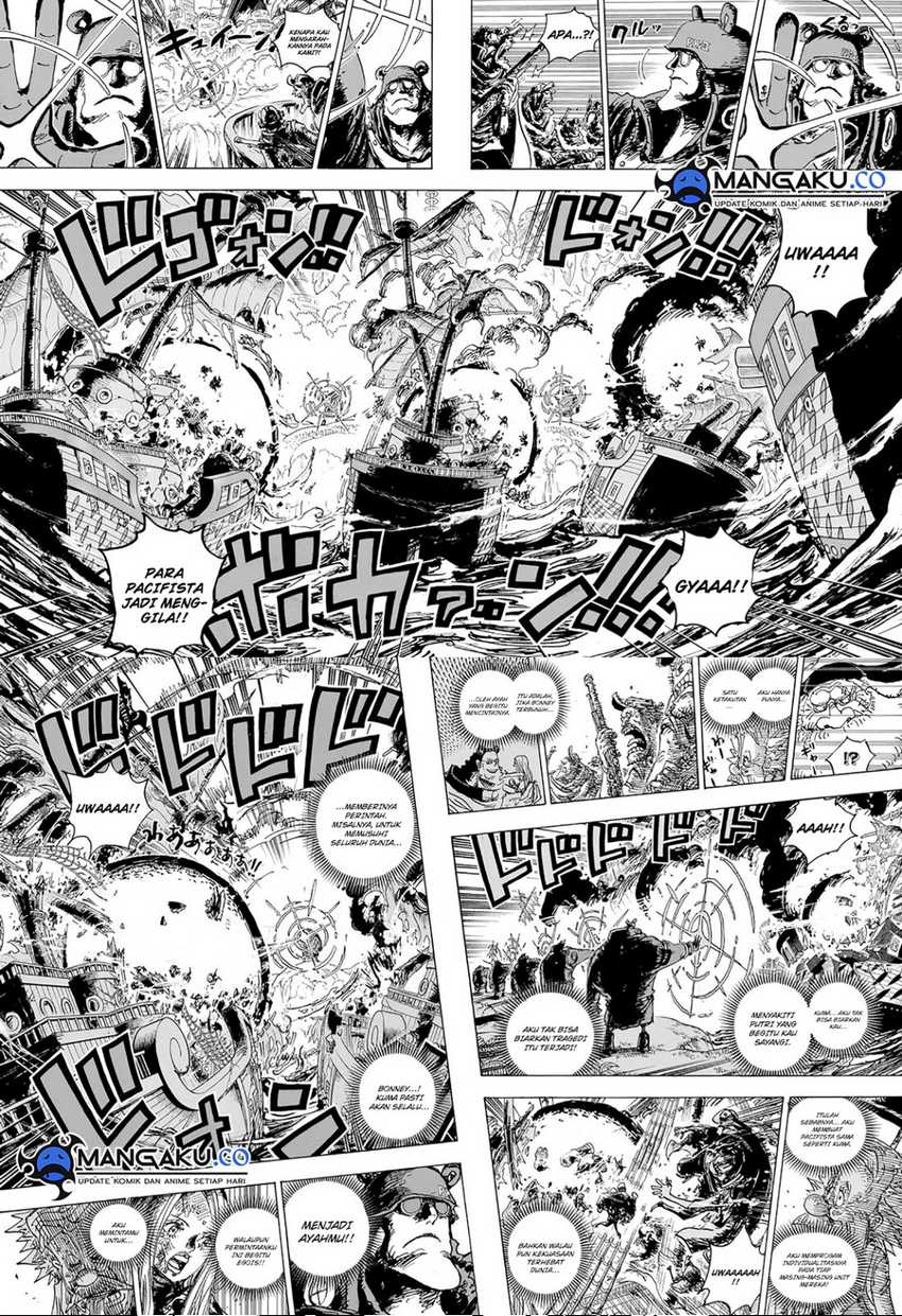 One Piece Chapter 1106 - halaman 4