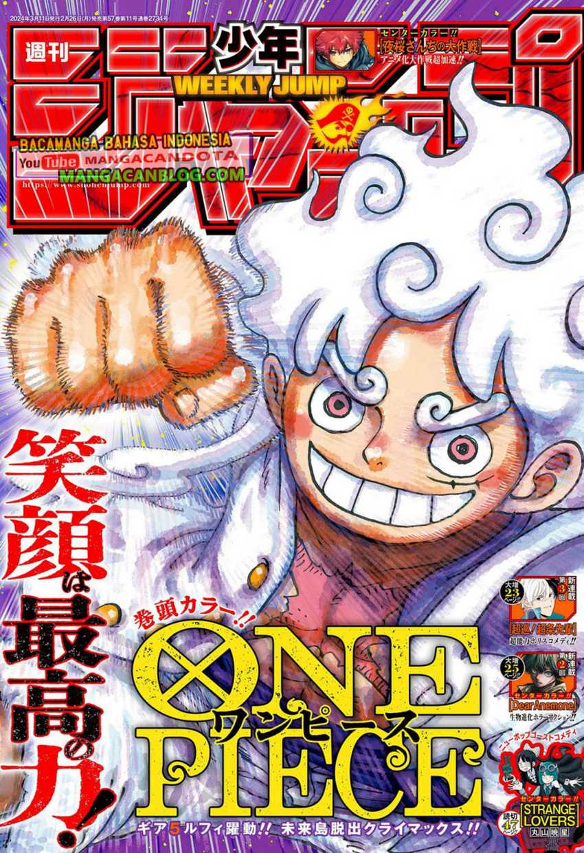 One Piece Chapter 1108 - halaman 1