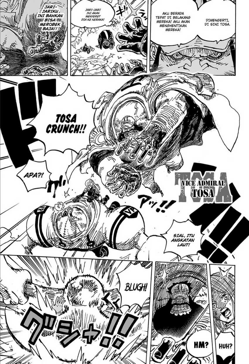 One Piece Chapter 1108 - halaman 7