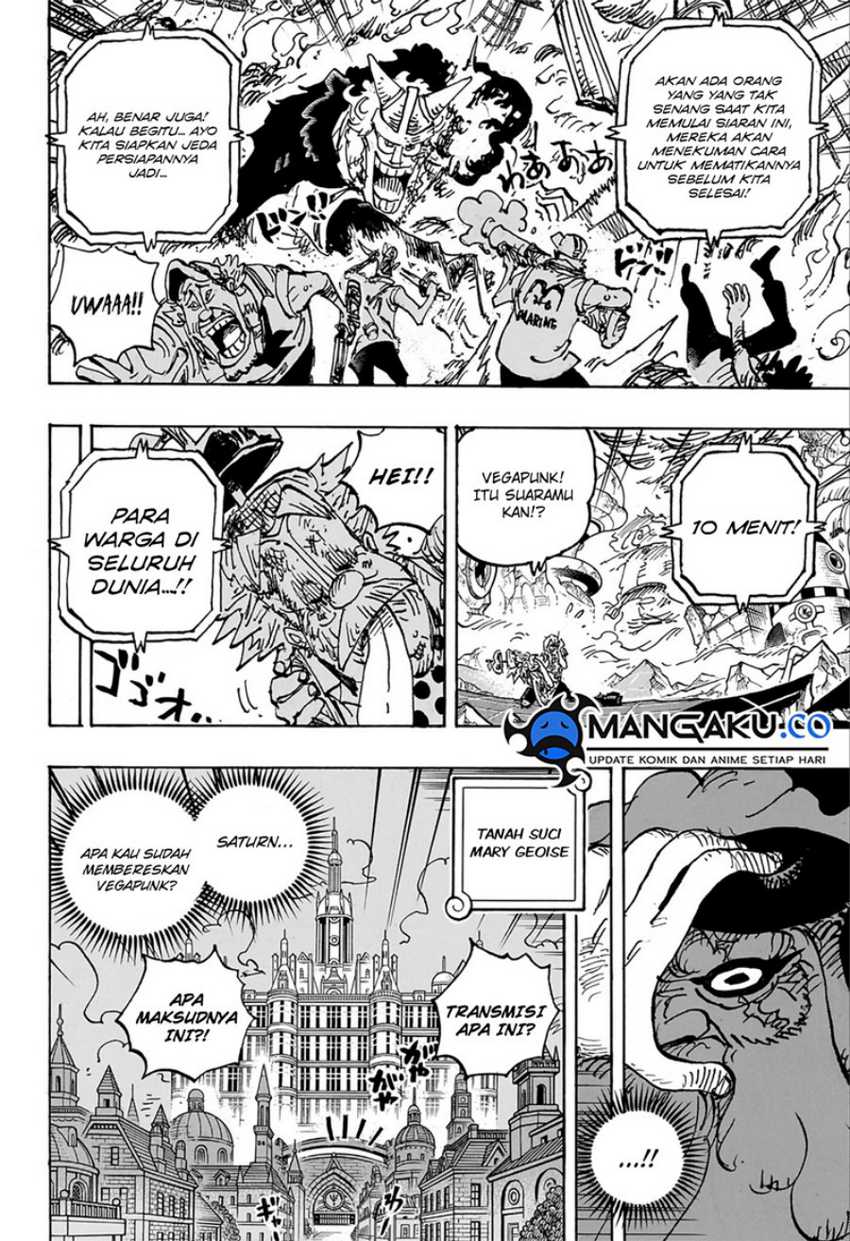 One Piece Chapter 1109 - halaman 5