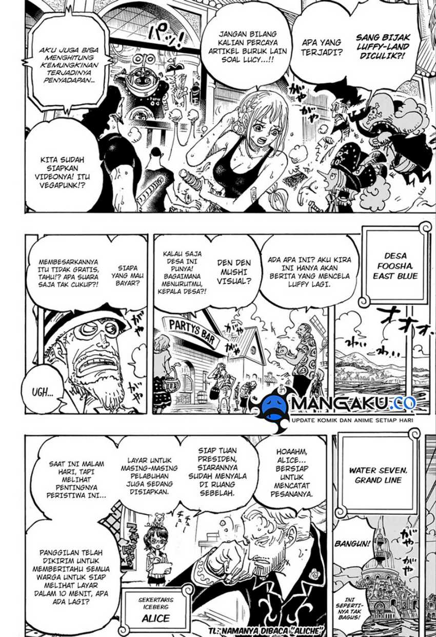 One Piece Chapter 1109 - halaman 7