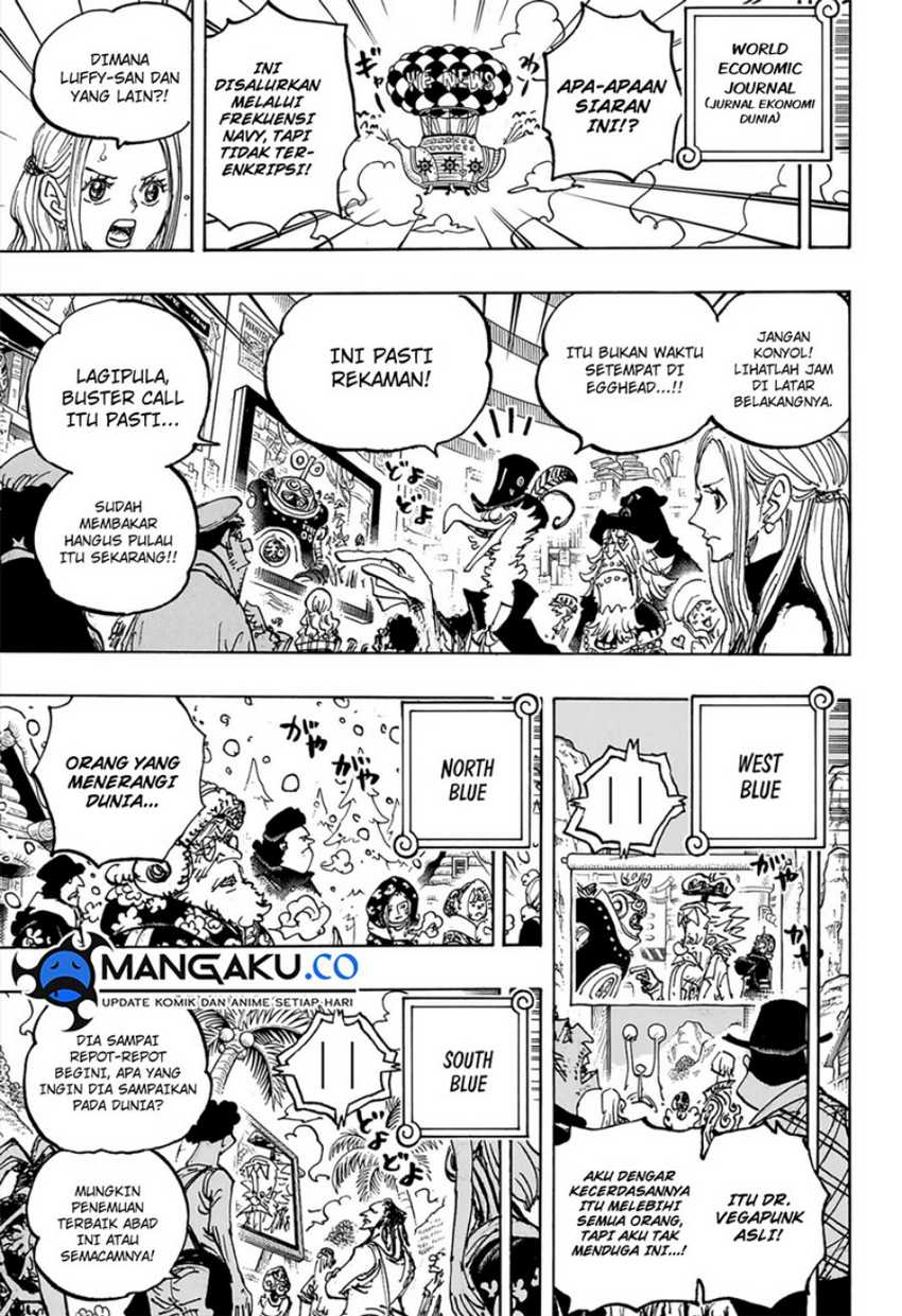 One Piece Chapter 1109 - halaman 8