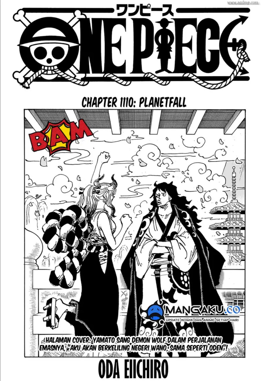 One Piece Chapter 1110 - halaman 2