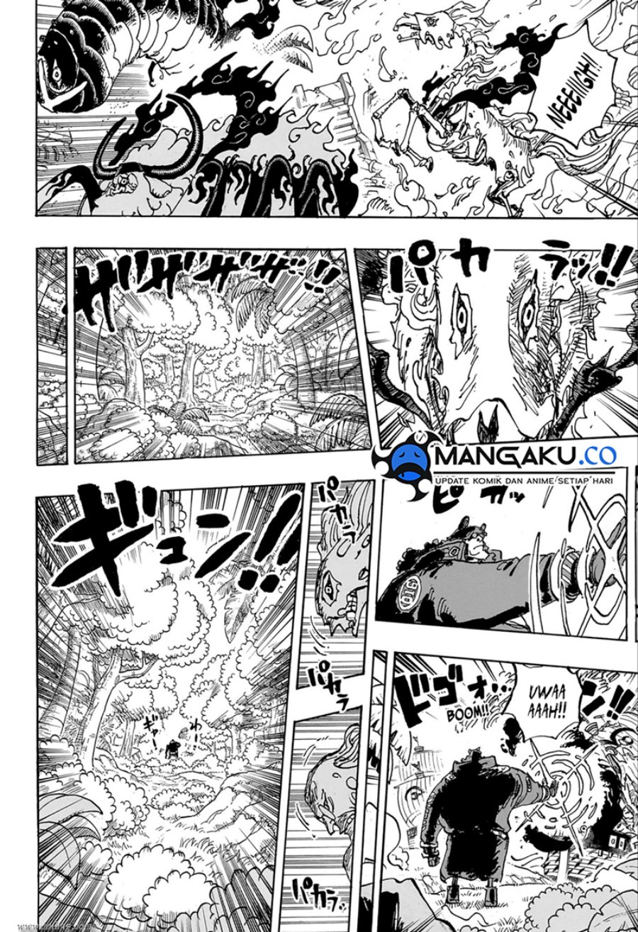 One Piece Chapter 1110 - halaman 7