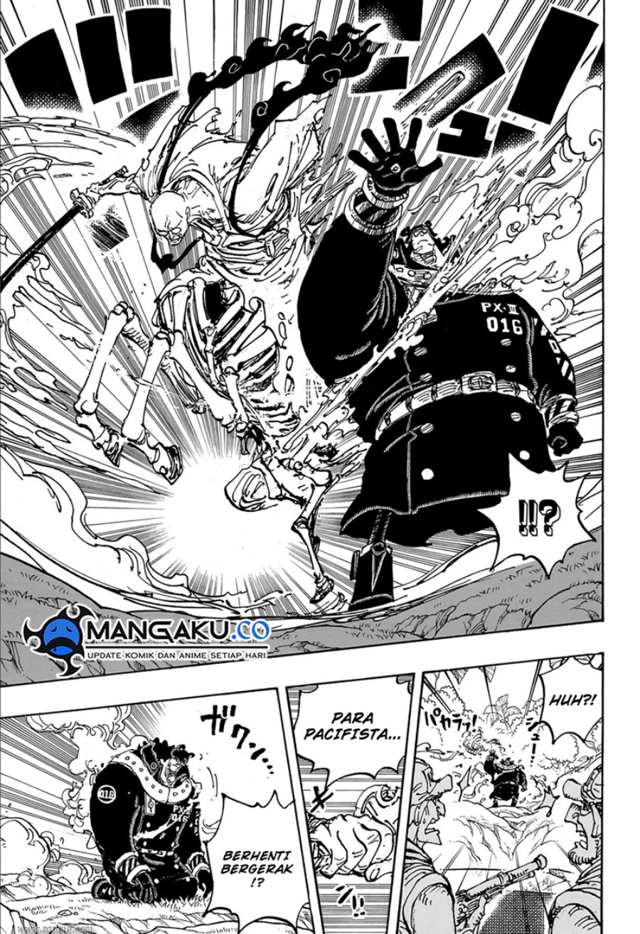 One Piece Chapter 1110 - halaman 8