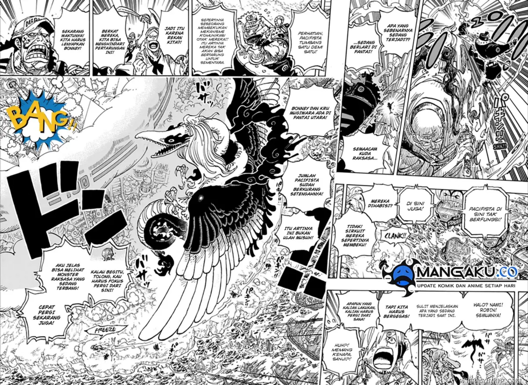 One Piece Chapter 1110 - halaman 9