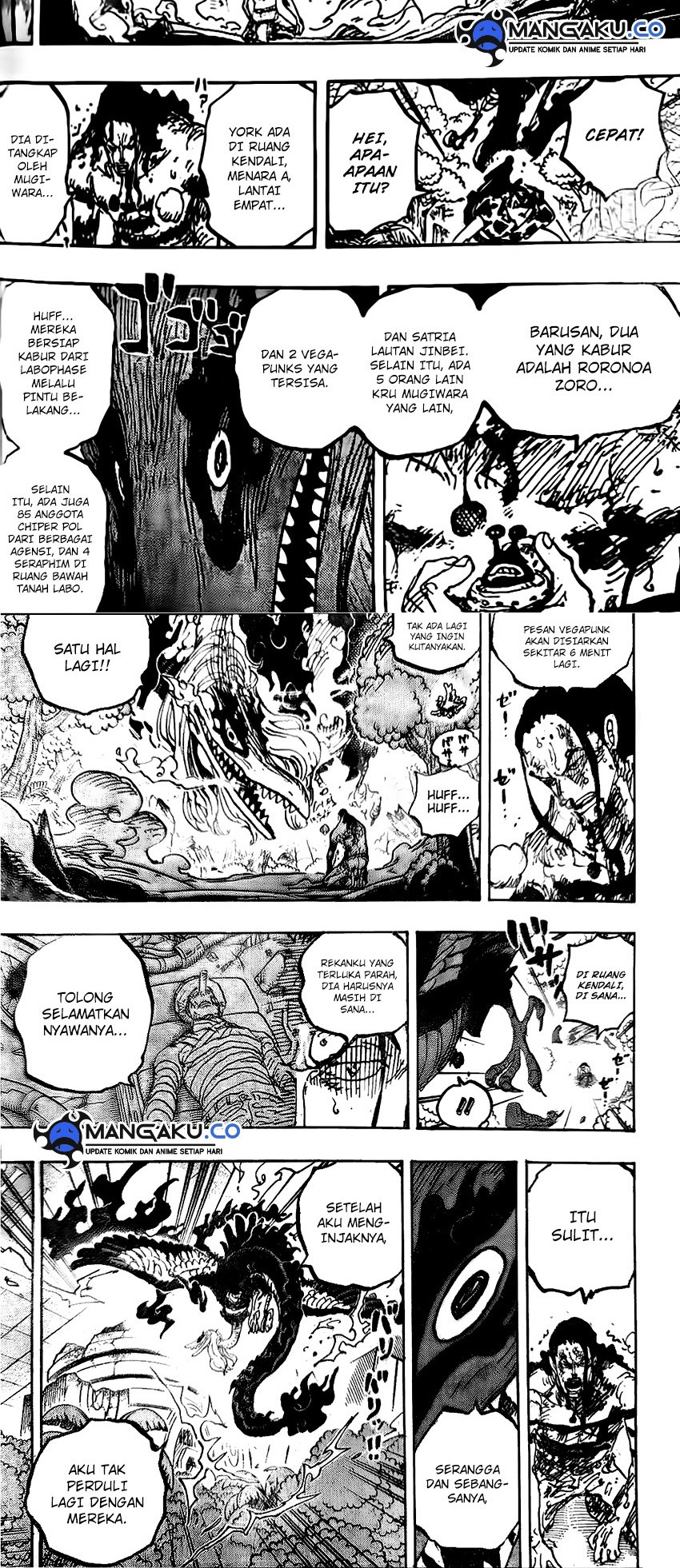 One Piece Chapter 1111 - halaman 3