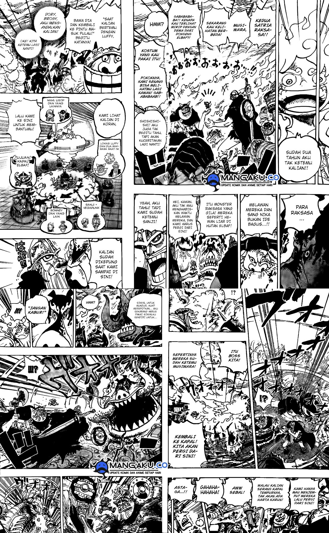 One Piece Chapter 1111 - halaman 4