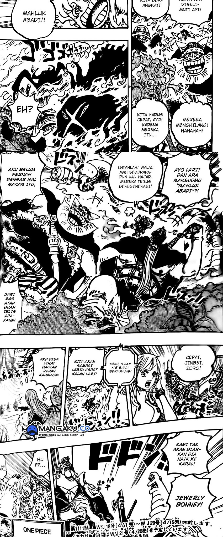 One Piece Chapter 1111 - halaman 8
