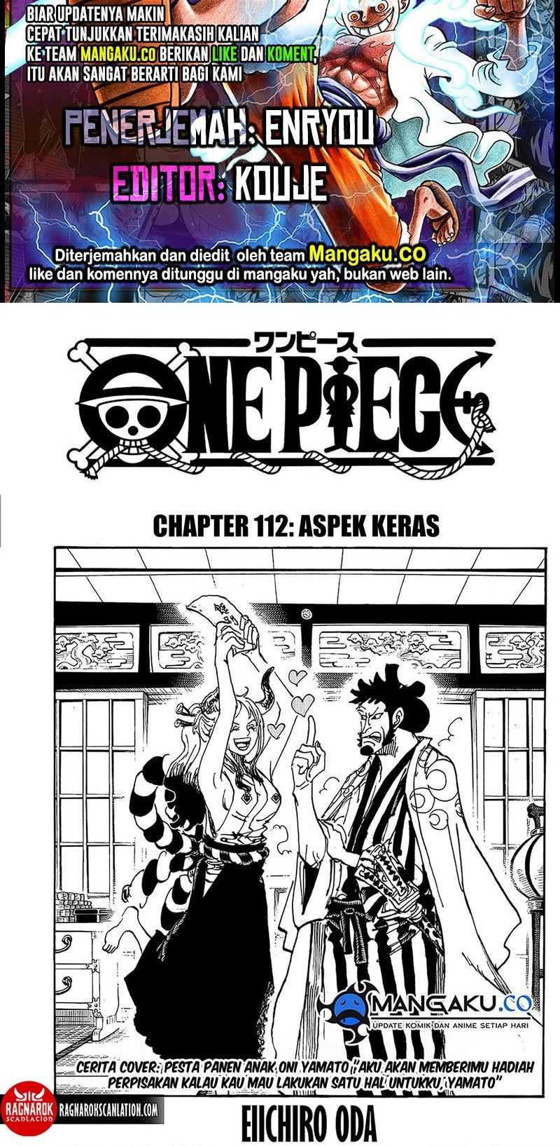One Piece Chapter 1112 - halaman 1