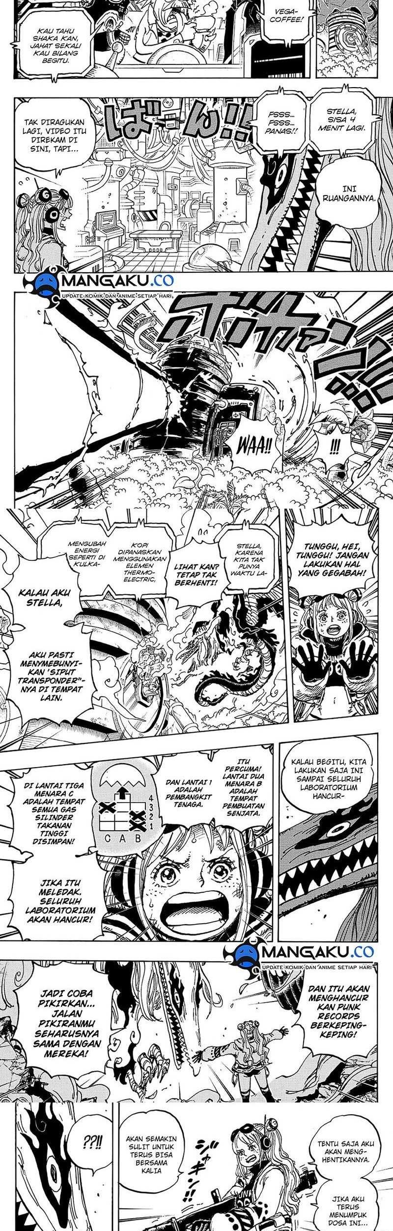 One Piece Chapter 1112 - halaman 4