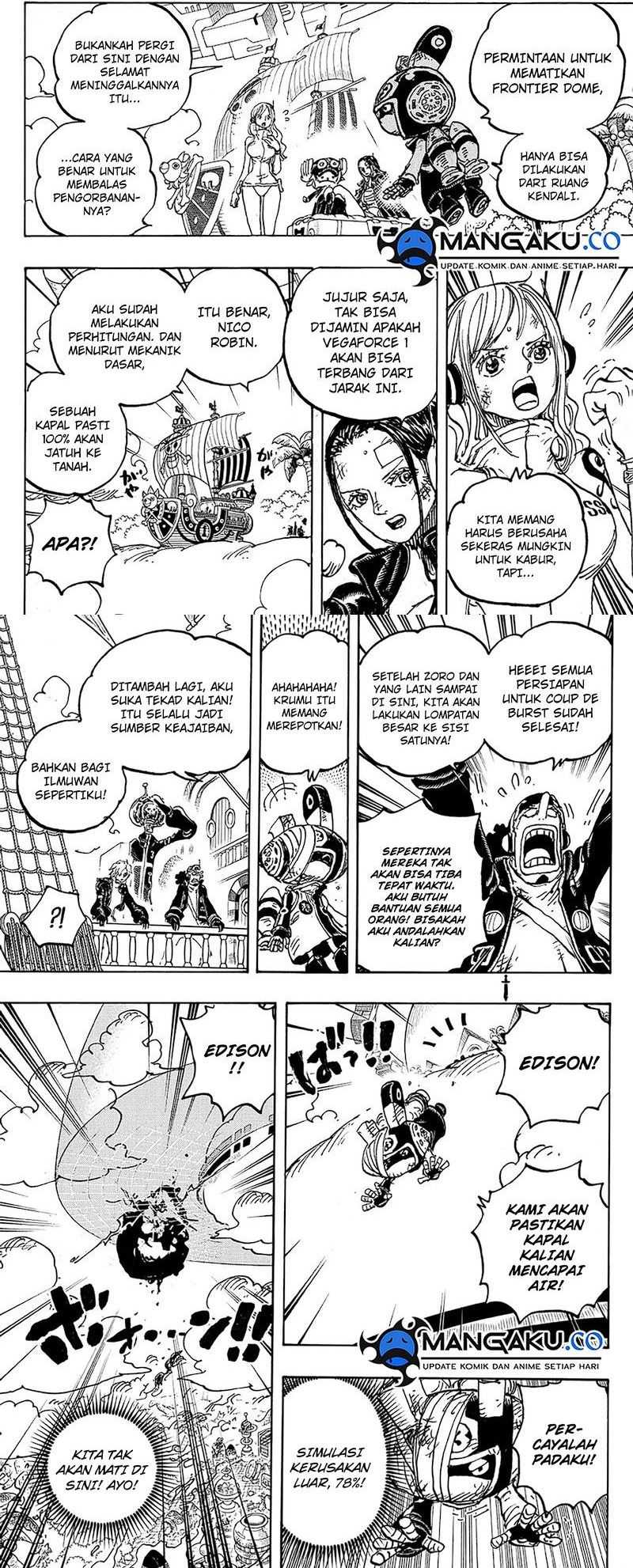 One Piece Chapter 1112 - halaman 8