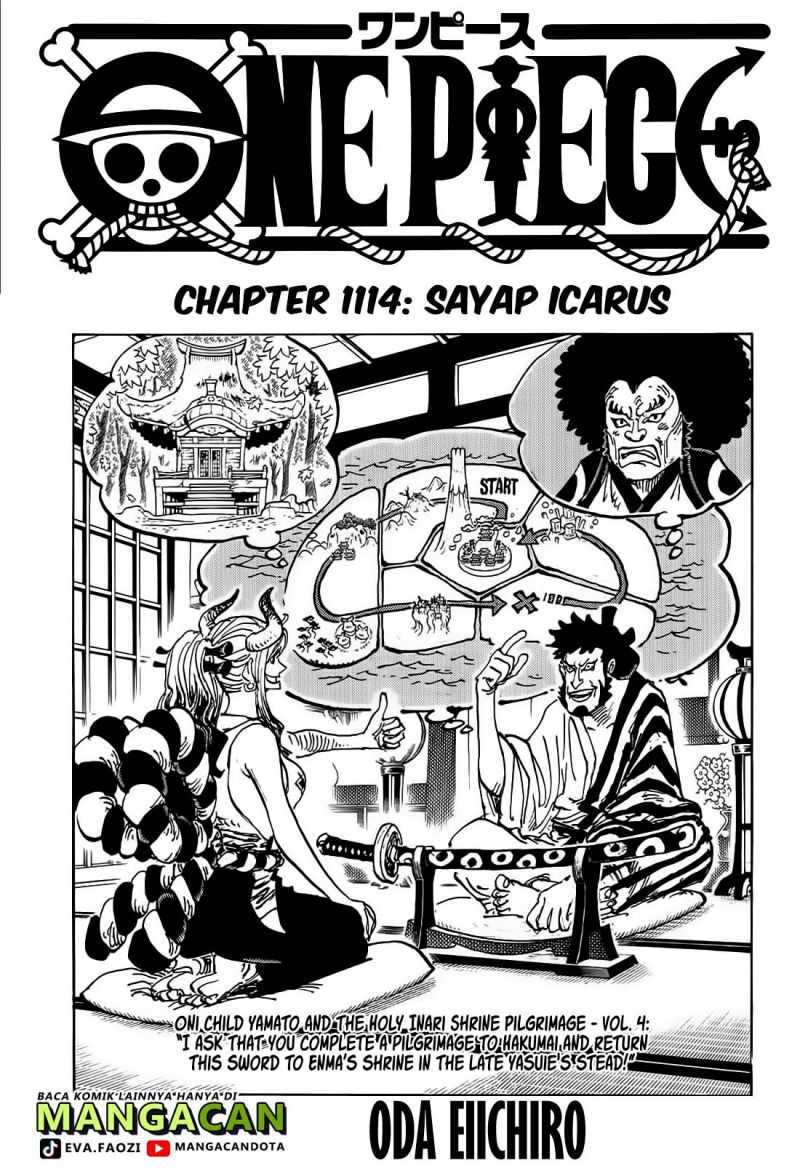 One Piece Chapter 1114 - halaman 1