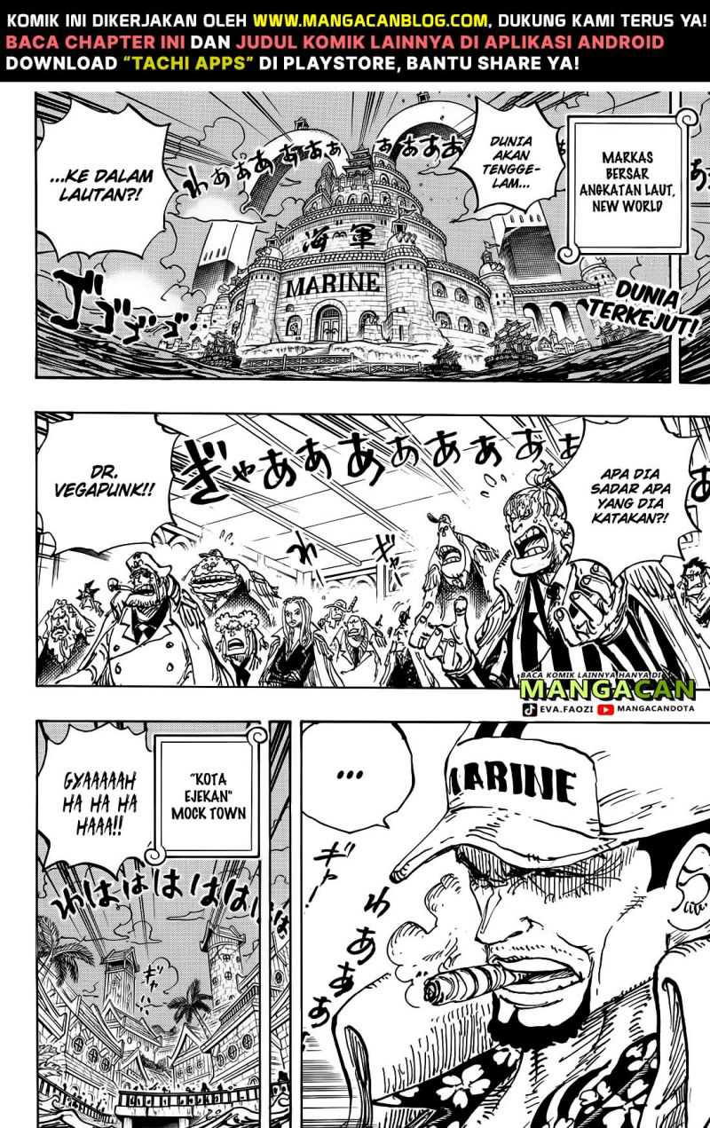 One Piece Chapter 1114 - halaman 2