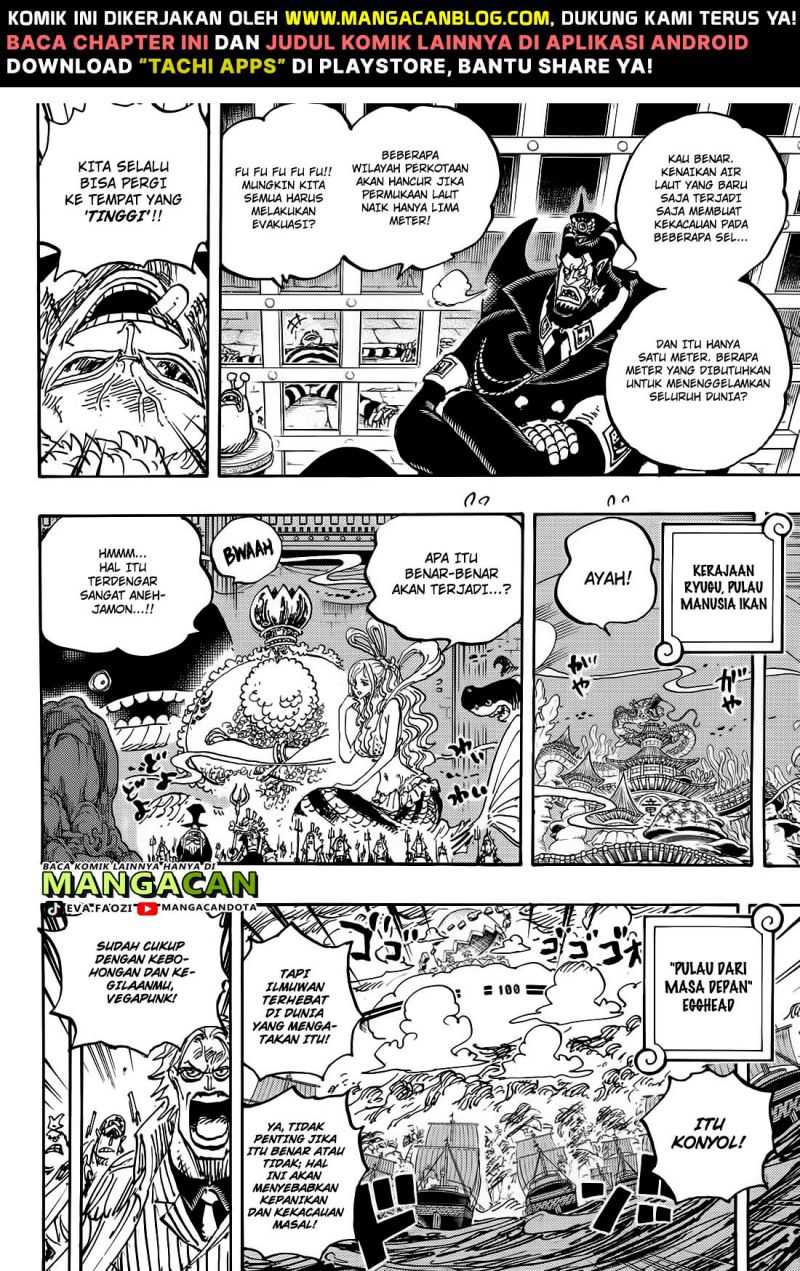 One Piece Chapter 1114 - halaman 4