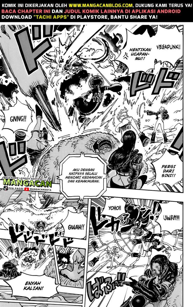 One Piece Chapter 1114 - halaman 7