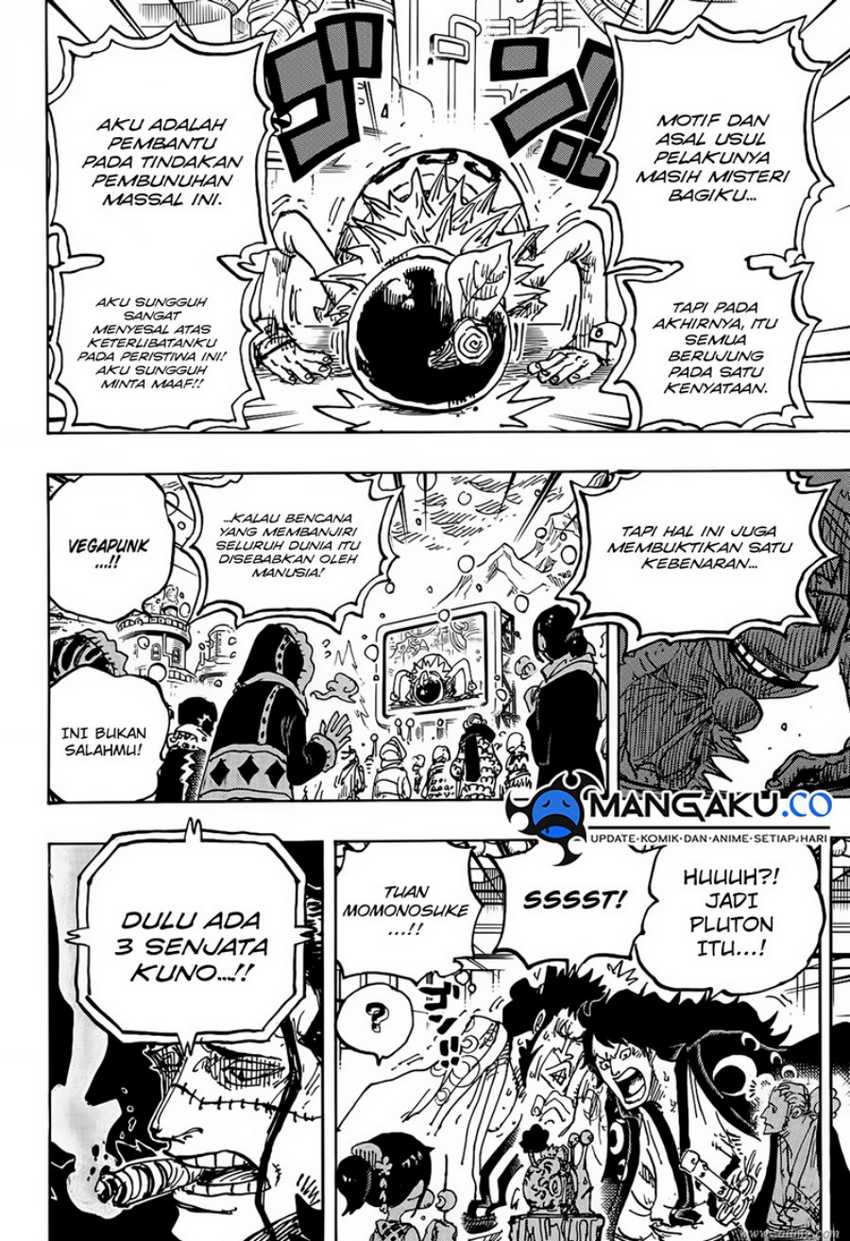 One Piece Chapter 1116 - halaman 8