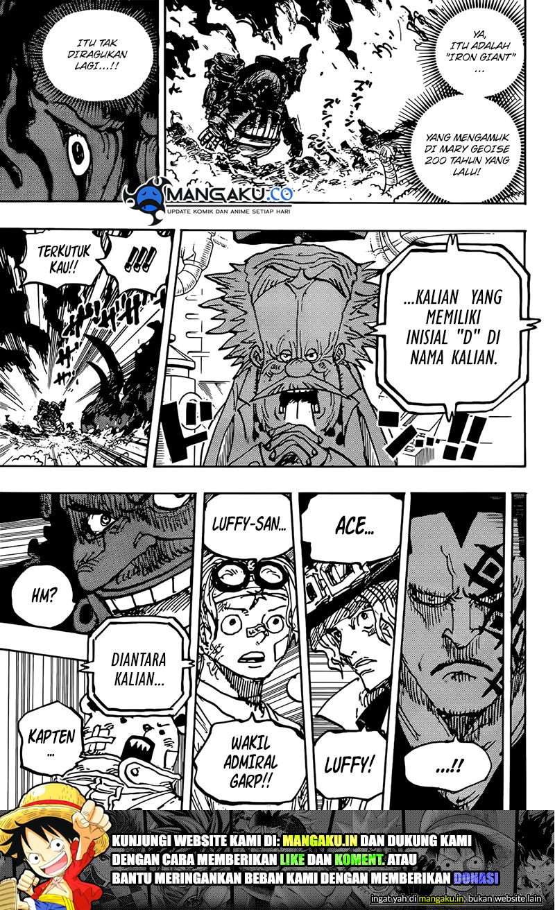 One Piece Chapter 1117 - halaman 14