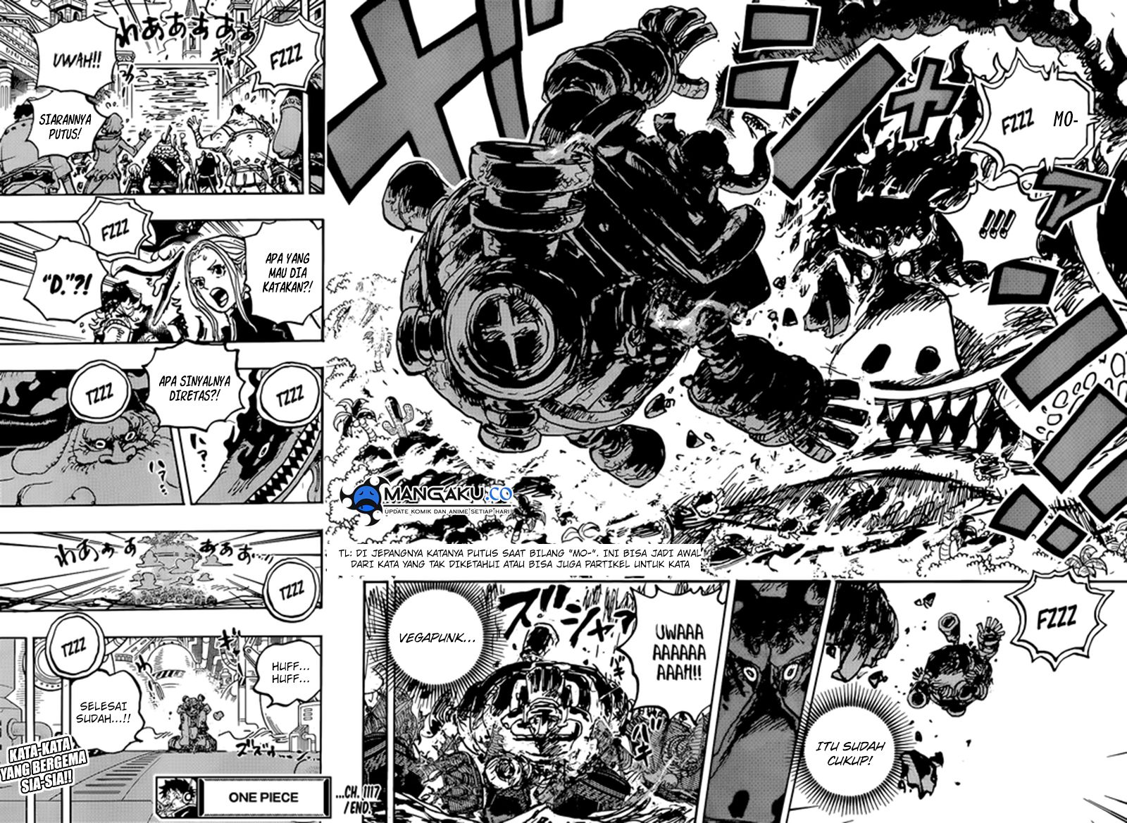 One Piece Chapter 1117 - halaman 15