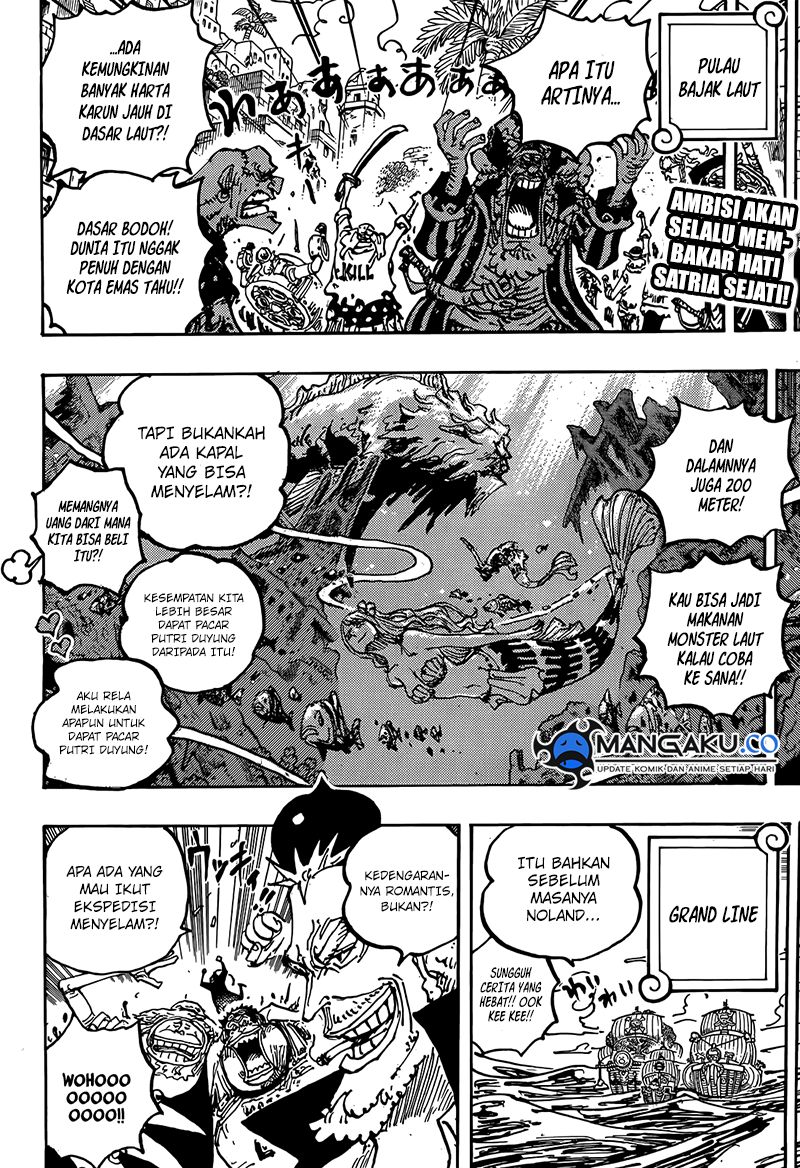 One Piece Chapter 1117 - halaman 3