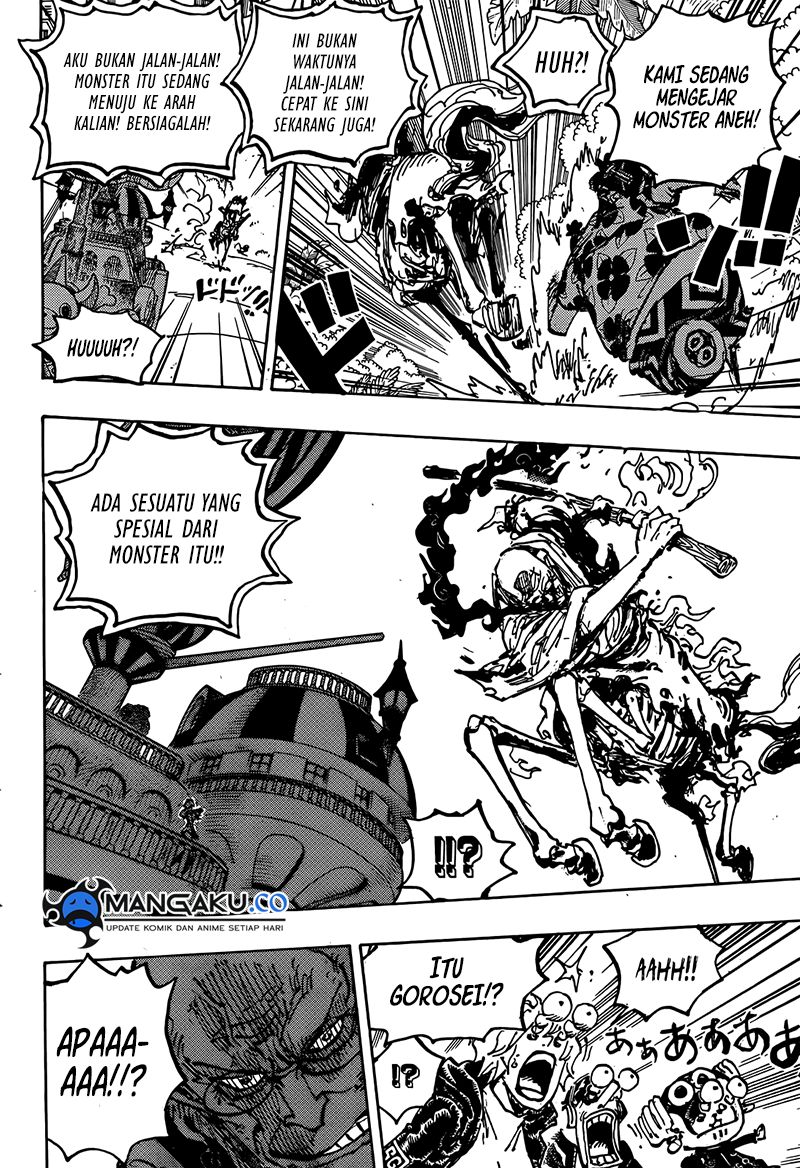 One Piece Chapter 1117 - halaman 7