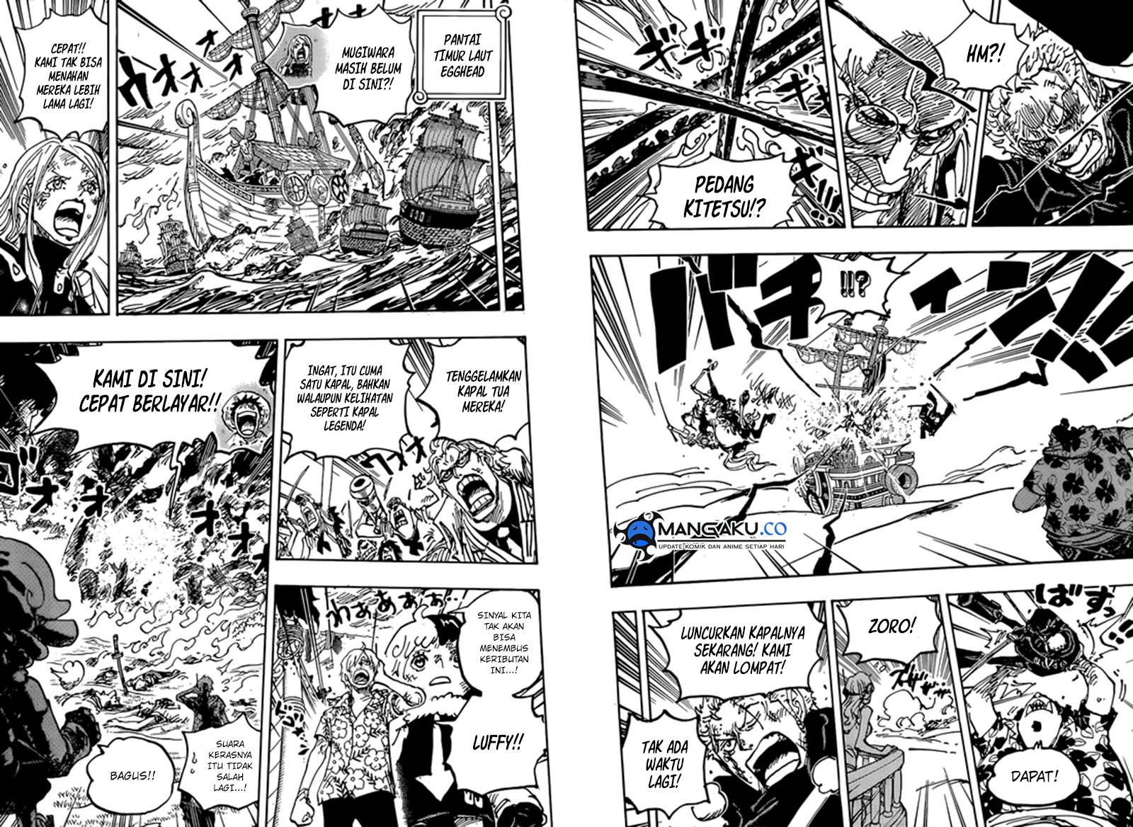 One Piece Chapter 1117 - halaman 9