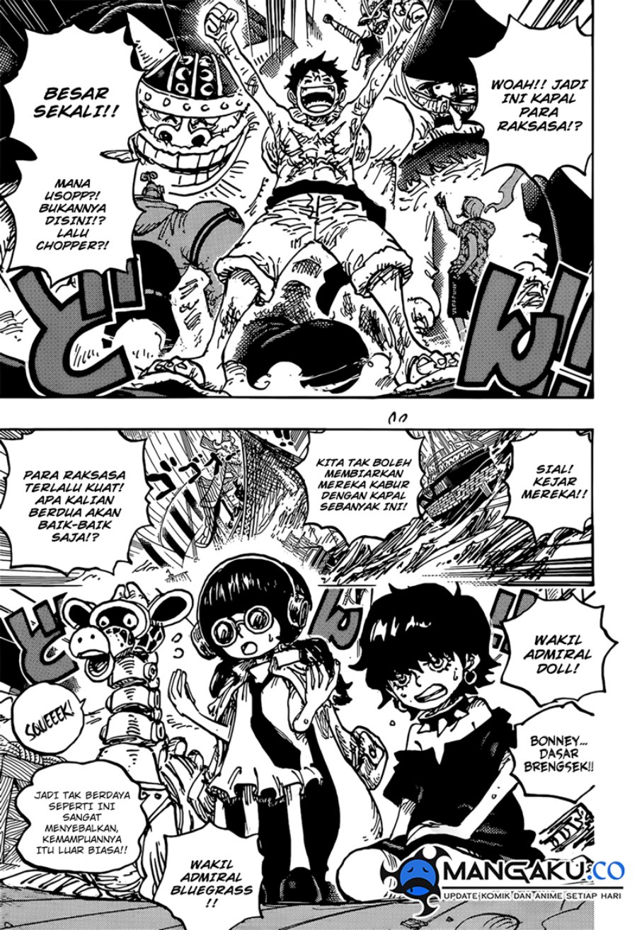 One Piece Chapter 1118 - halaman 8