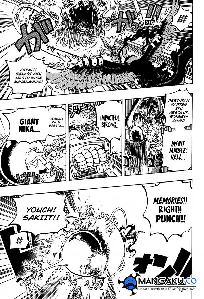 One Piece Chapter 1119 - halaman 6