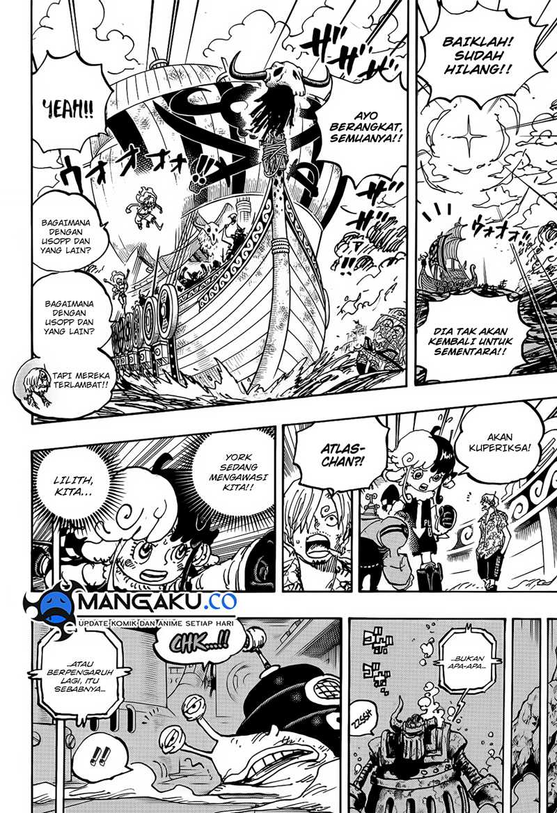 One Piece Chapter 1119 - halaman 8