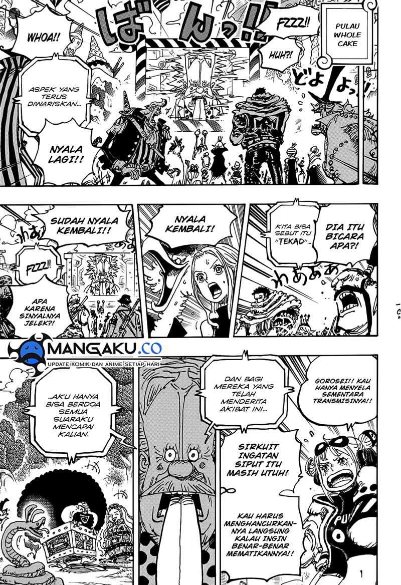 One Piece Chapter 1119 - halaman 9