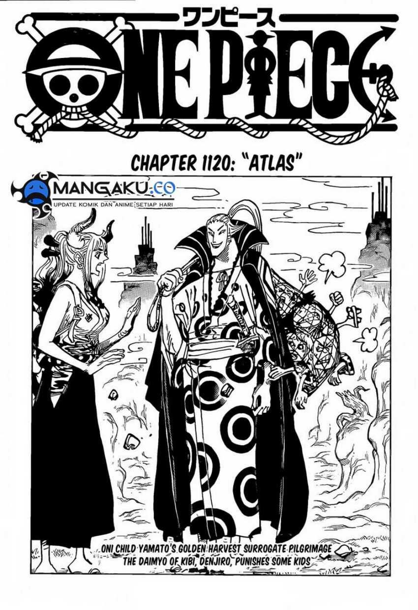 One Piece Chapter 1120 - halaman 2