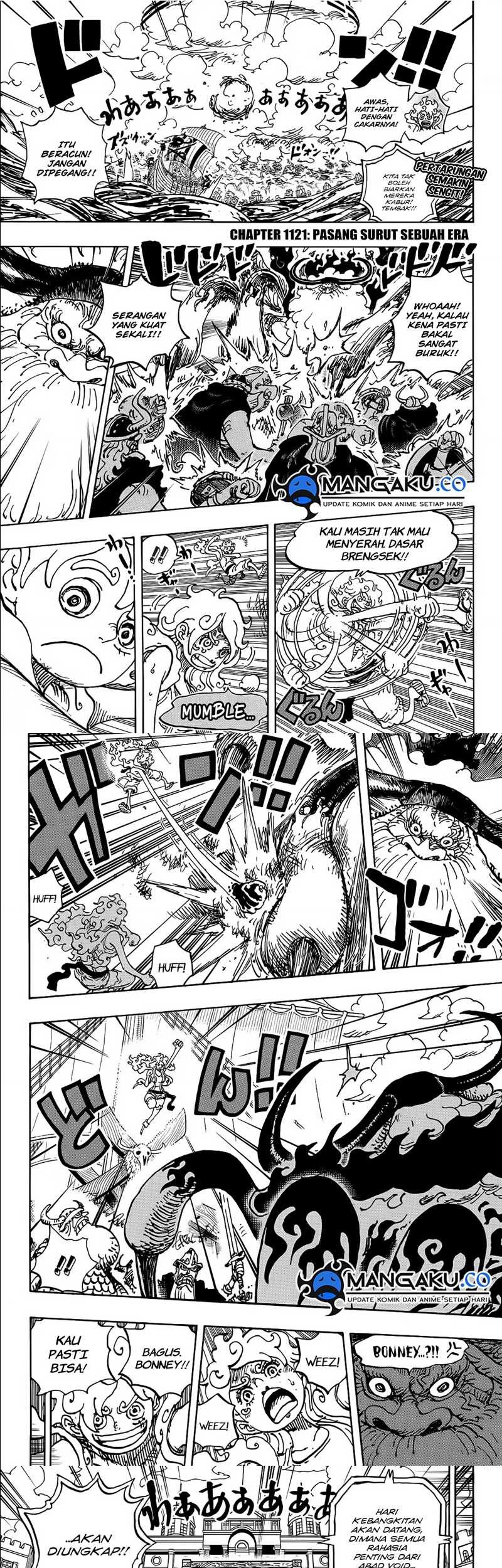 One Piece Chapter 1121 - halaman 3