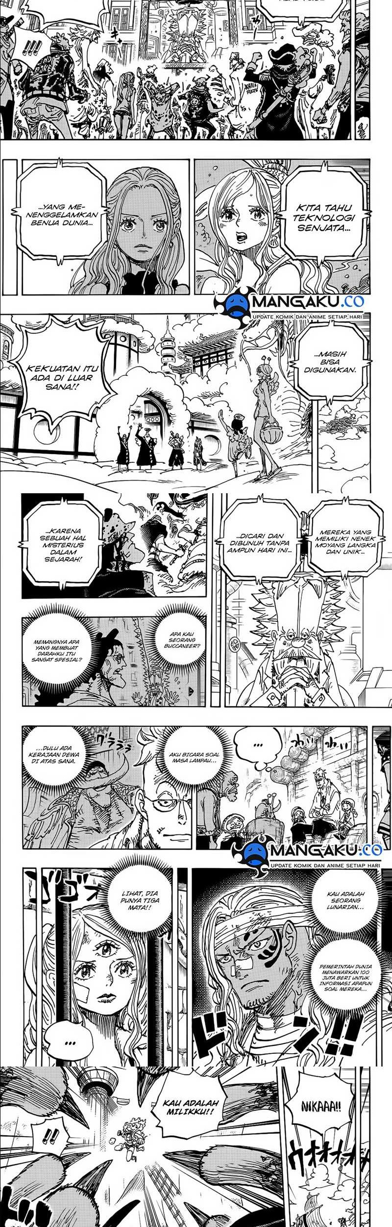 One Piece Chapter 1121 - halaman 4
