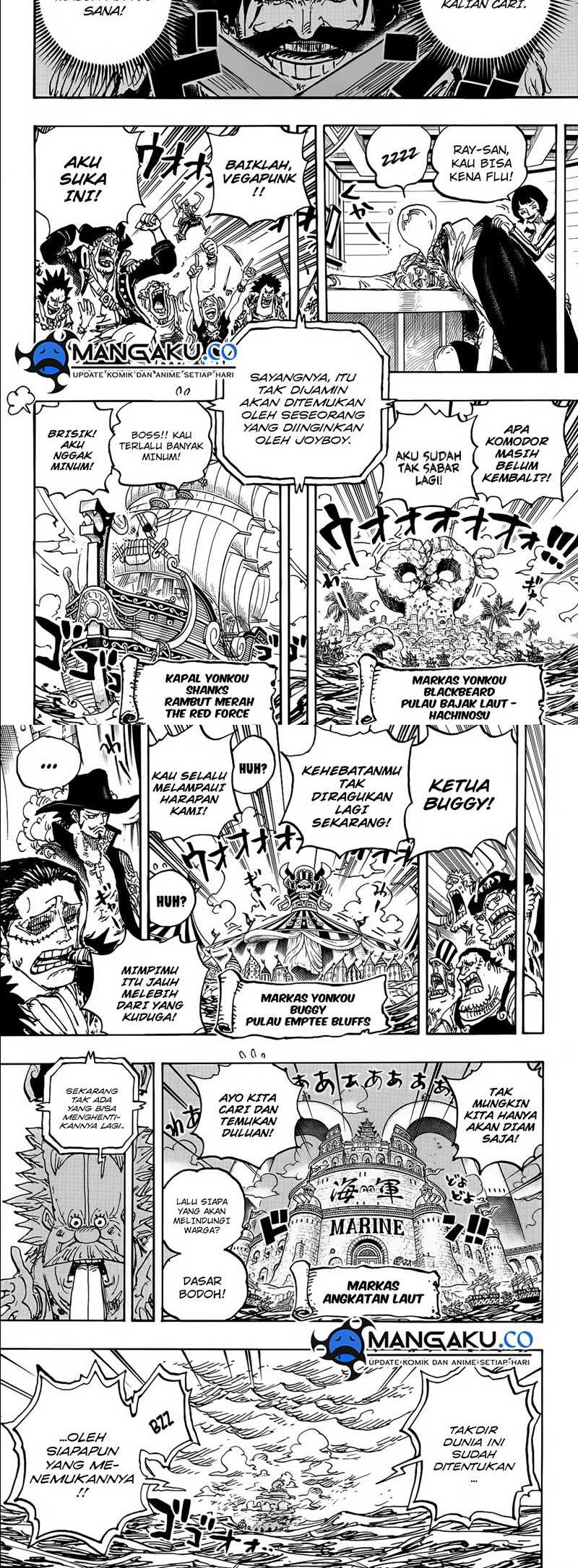 One Piece Chapter 1121 - halaman 8