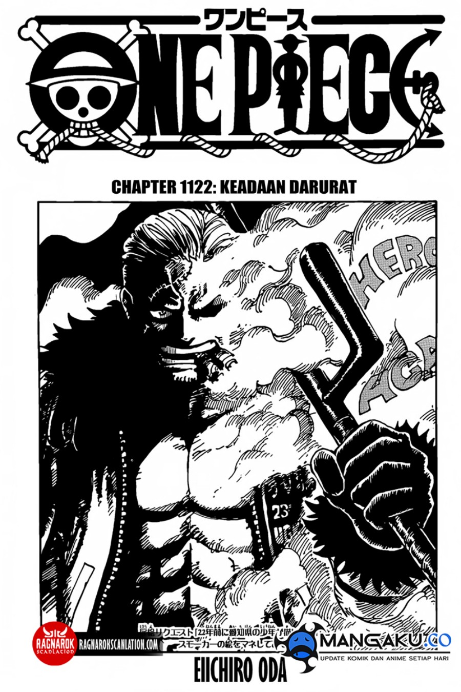 One Piece Chapter 1122 - halaman 2