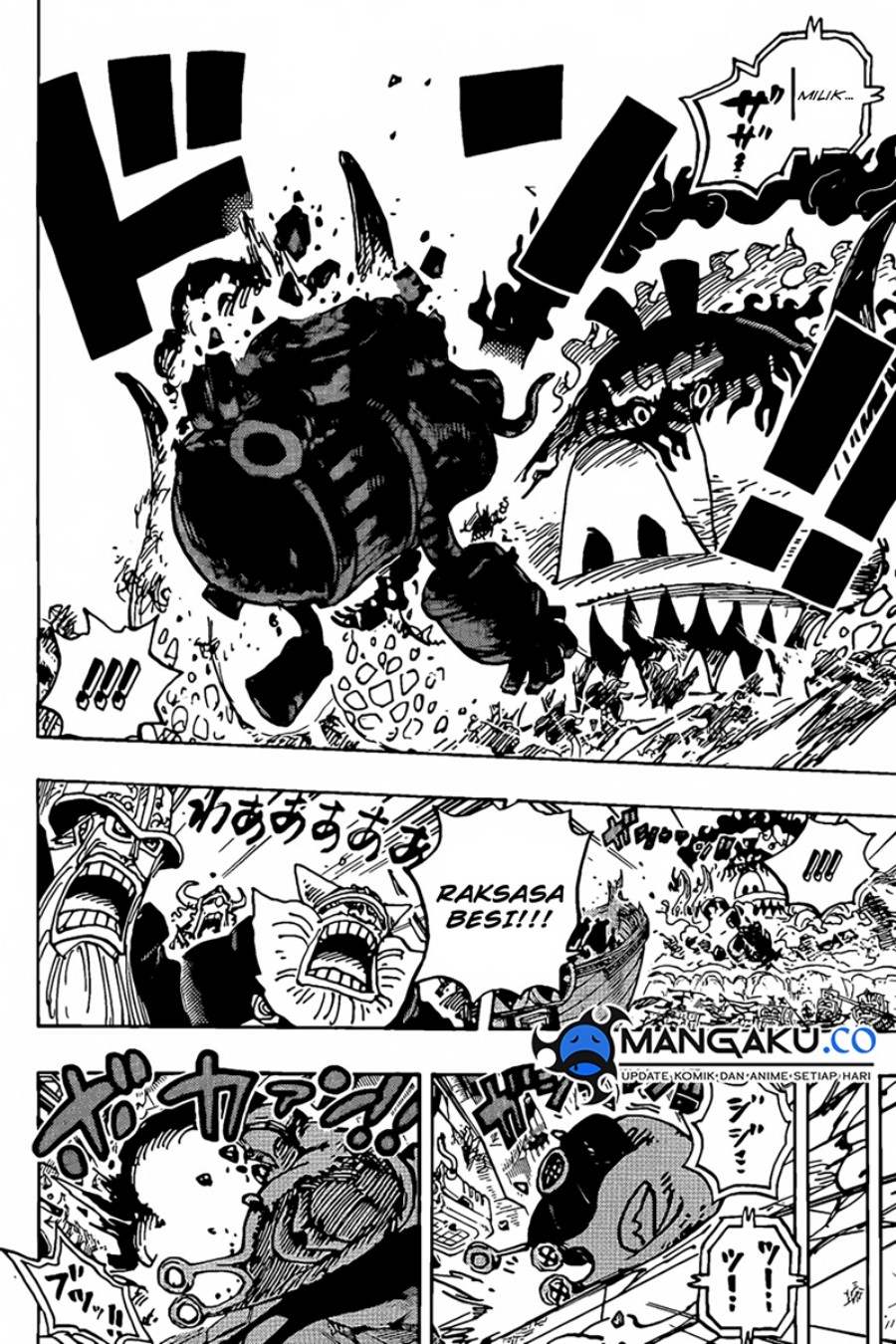 One Piece Chapter 1122 - halaman 6
