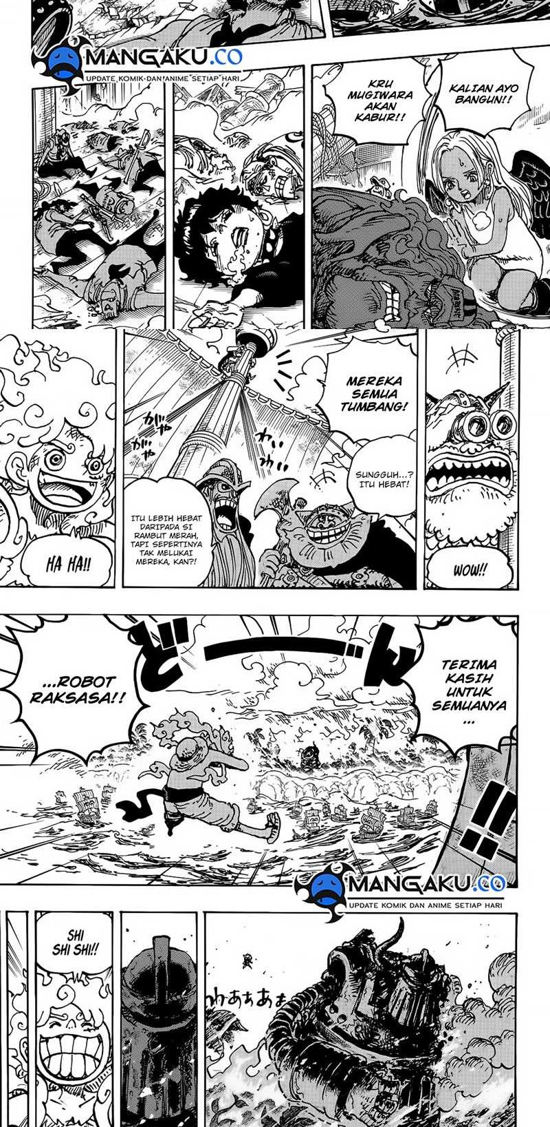 One Piece Chapter 1123 - halaman 2