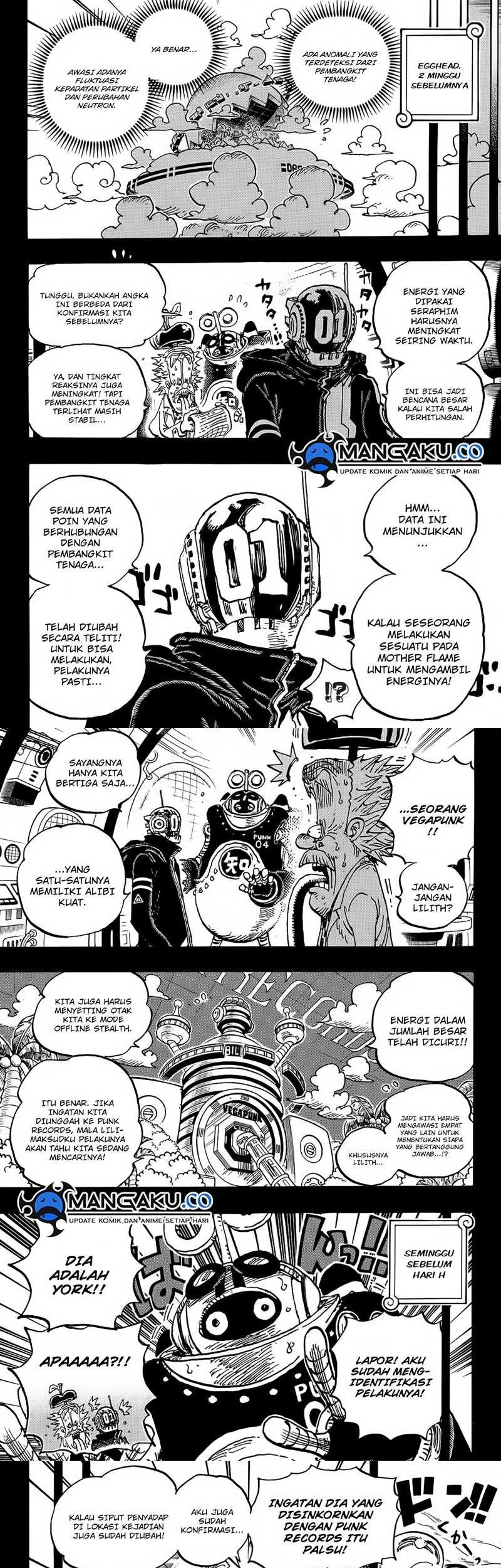 One Piece Chapter 1123 - halaman 4