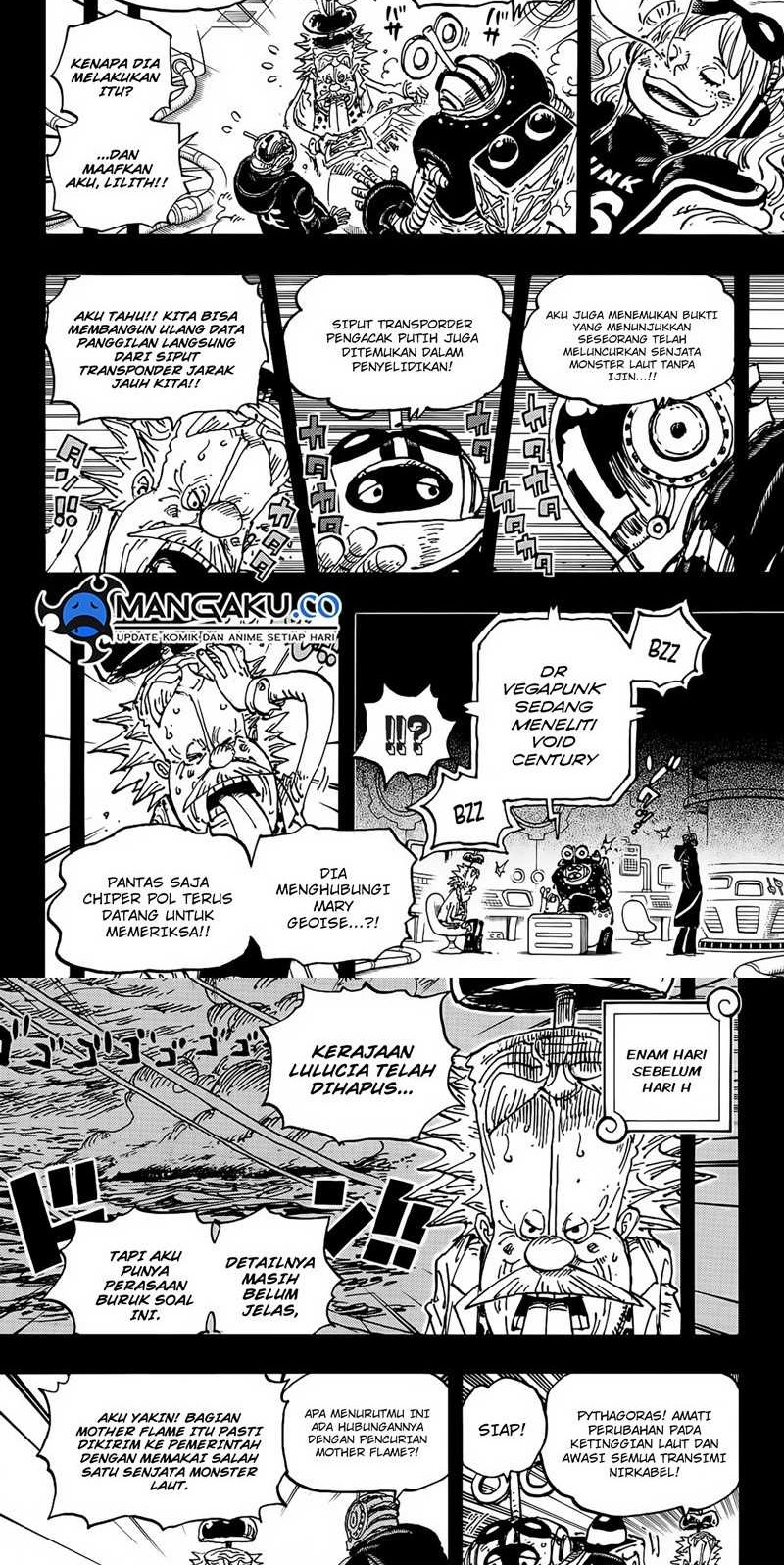 One Piece Chapter 1123 - halaman 5